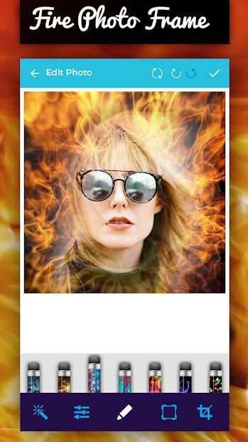 Fire Photo Frames screenshot 1