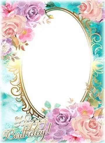 Romantic Birthday Photo Frames screenshot 2