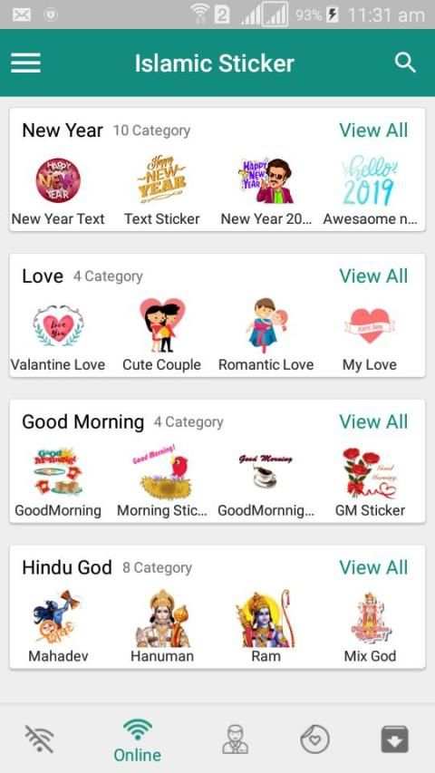 Islamic Sticker (WAStickerApps) स्क्रीनशॉट 5