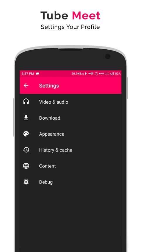 Tubemeet App screenshot 2