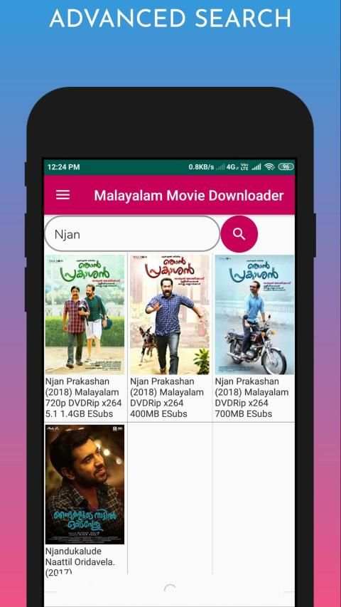 Malayalam Movie Downloader स्क्रीनशॉट 3