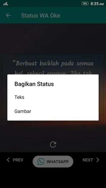 Status WA Terbaru 2018 dan Lucu screenshot 10
