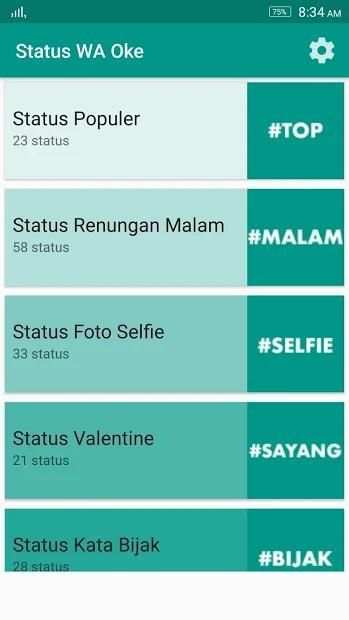 Status WA Terbaru 2018 dan Lucu screenshot 13