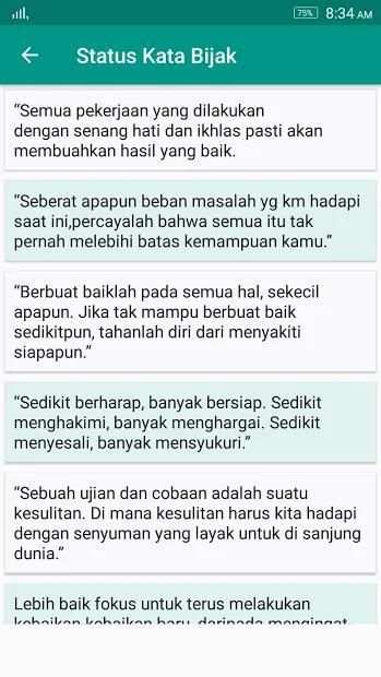 Status WA Terbaru 2018 dan Lucu screenshot 12