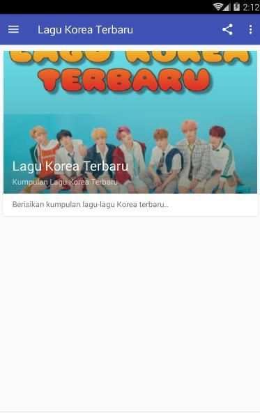 Lagu Korea Terbaru скриншот 8
