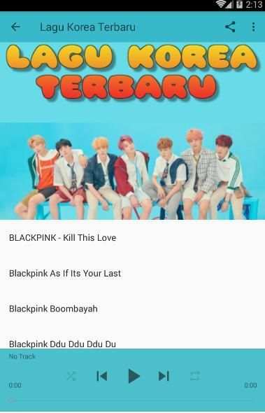 Lagu Korea Terbaru скриншот 7