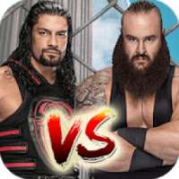 Roman Reigns VS Braun Strowman: WWE Wallpapers