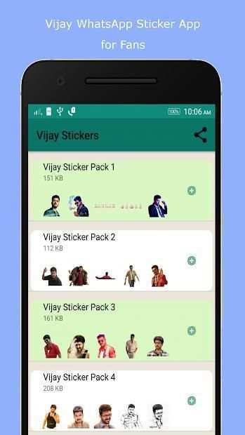 Vijay WhatsApp Stickers screenshot 4