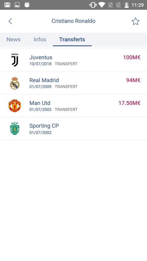 Foot Mercato : transferts, résultats, news, live screenshot 1