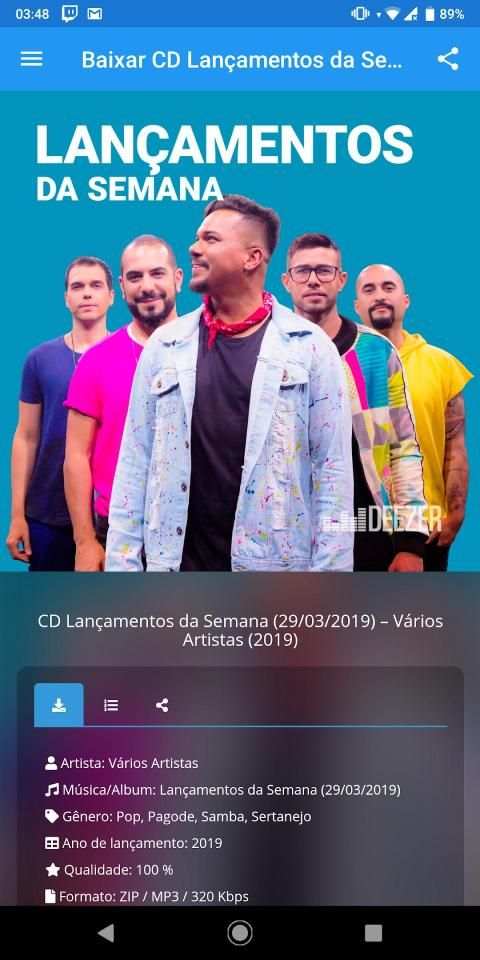 BAIXAR MP3 TOP - Baixar Músicas Grátis screenshot 5