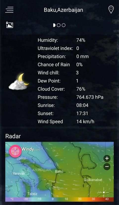 Weather forecast स्क्रीनशॉट 5