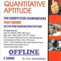 RS Aggarwal Quantitative Aptitude OFFLINE on 9Apps