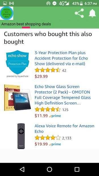 Amazon best shopping deals screenshot 3
