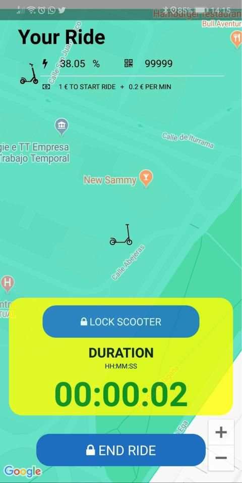 Ozon Rides स्क्रीनशॉट 1