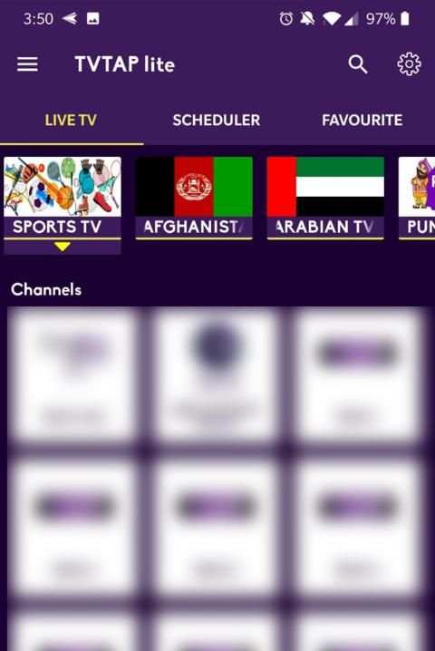 TVTAP lite screenshot 1