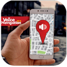 ikon Free Voice Gps route finder ,Voice Navigation map