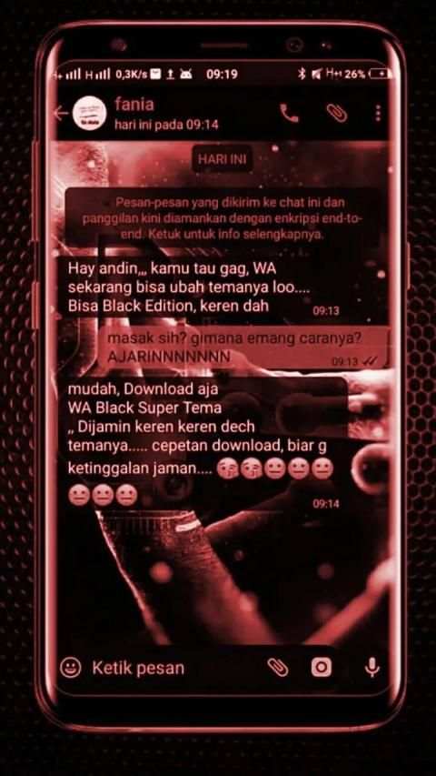 WA Black Transparan gb screenshot 2