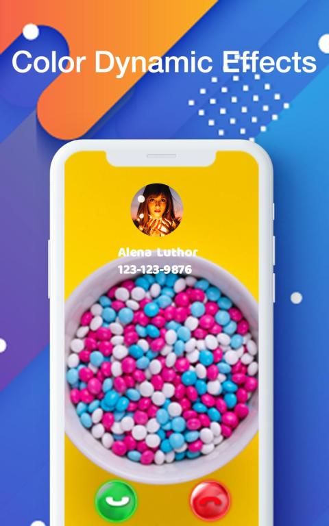Colorful Call Flash Themes - Call Screen Themes screenshot 3