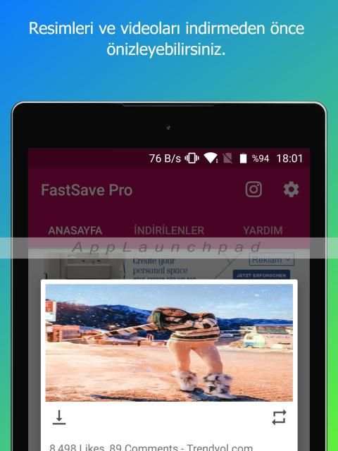 FastSave Pro Instagram Video & İmage Downloader screenshot 5