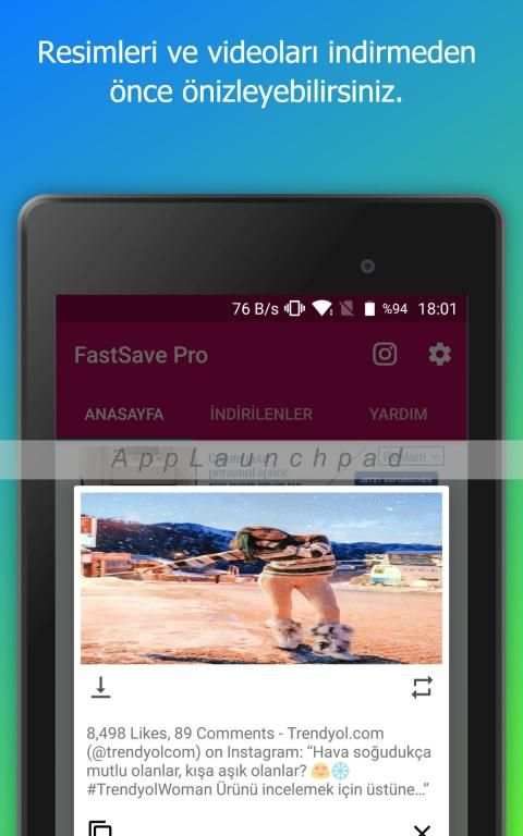 FastSave Pro Instagram Video & İmage Downloader screenshot 2