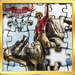 Rodeo jigsaw puzzle Game