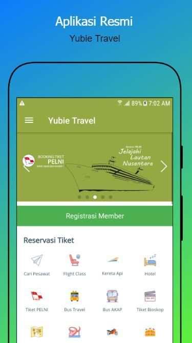 Yubie Travel / Tiket, Pulsa, PPOB screenshot 5
