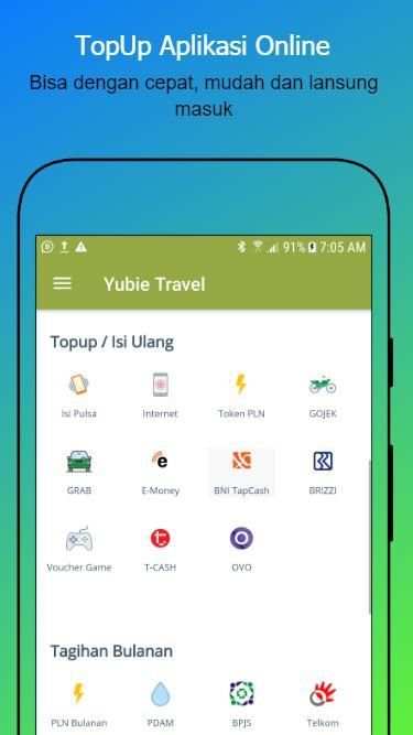 Yubie Travel / Tiket, Pulsa, PPOB screenshot 3