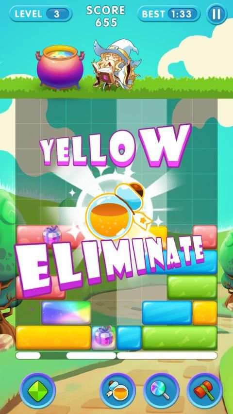 Candy Magic Puzzles स्क्रीनशॉट 5