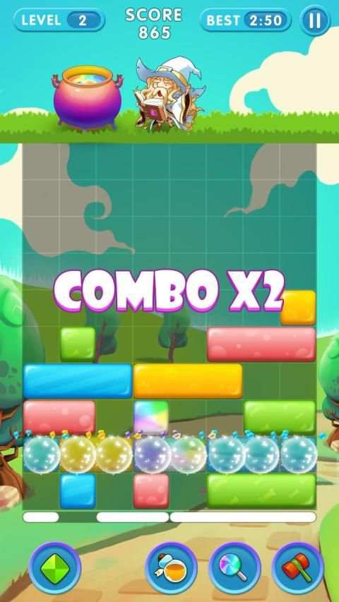 Candy Magic Puzzles स्क्रीनशॉट 8