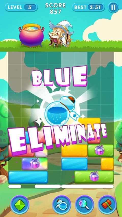 Candy Magic Puzzles स्क्रीनशॉट 3