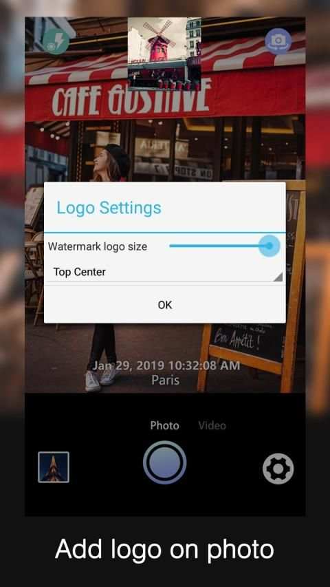 Date Stamp Camera New: Auto Add Timestamp on Photo स्क्रीनशॉट 2