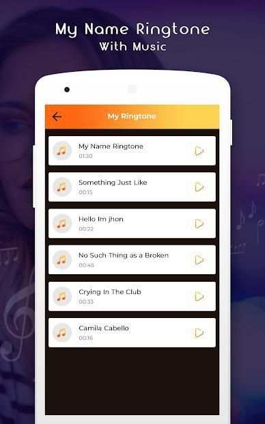 My Name Ringtone With Music स्क्रीनशॉट 1