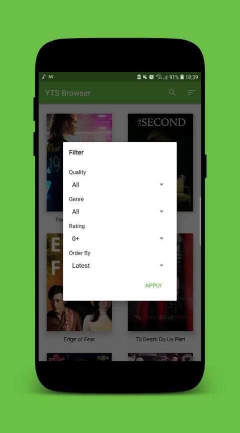 YTS Browser screenshot 2