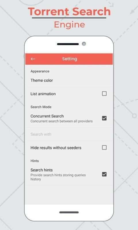 Torrent Search Engine screenshot 1