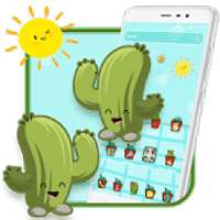 Cute Cartoon Cactus Theme* on 9Apps
