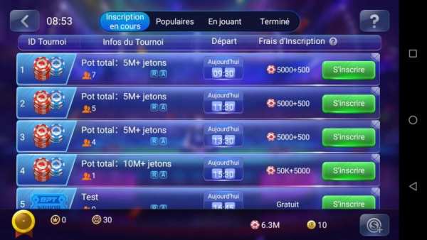 Poker Pro.Fr screenshot 2