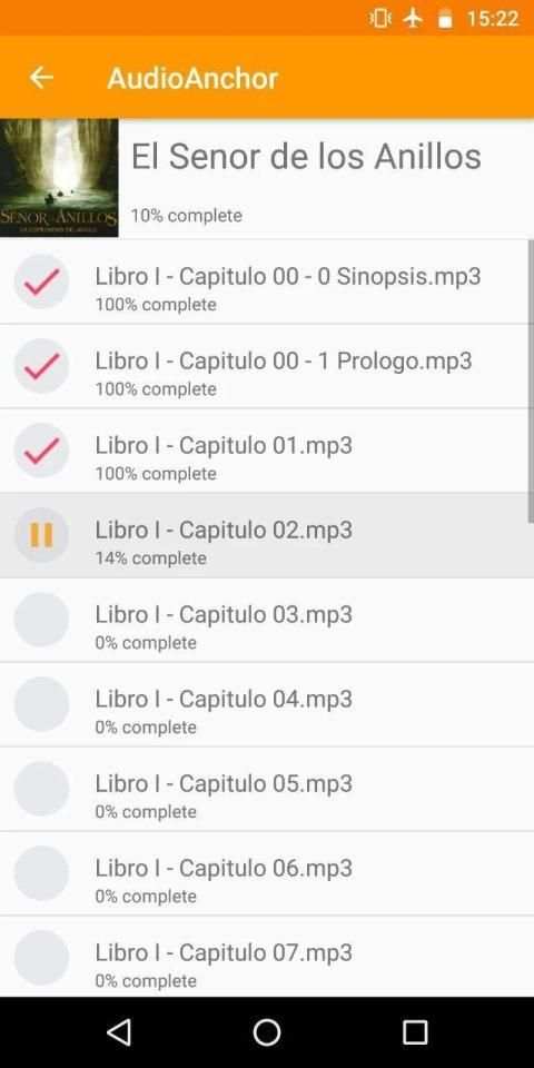 Audio Player screenshot 1