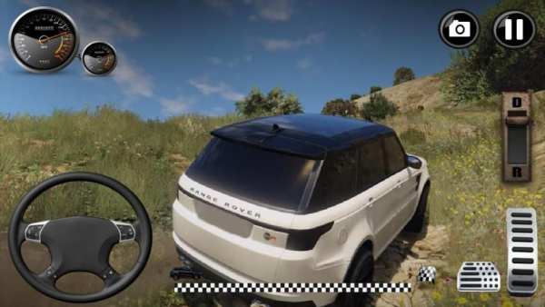 Range Rover Climb Jungle Racing 3D screenshot 2