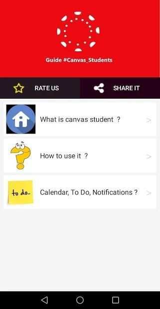canvas student guide screenshot 3