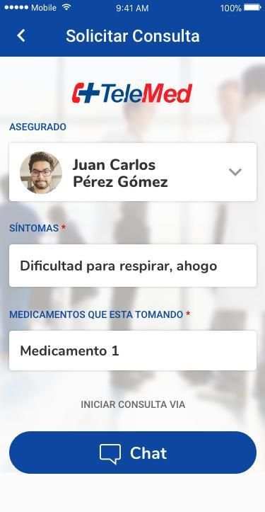 Telemed screenshot 2