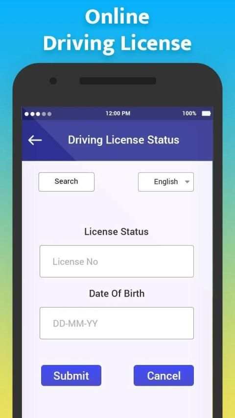 Online Driving License Apply स्क्रीनशॉट 2