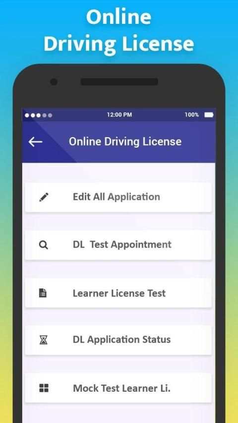 Online Driving License Apply स्क्रीनशॉट 4