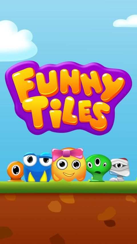 Funny Tiles: Monster Match 3 Puzzle screenshot 3