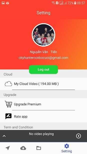FlashPlayer - web browser cloud video player screenshot 2