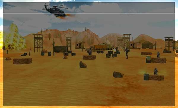 Bravo Sniper Counter Shot 3D screenshot 1