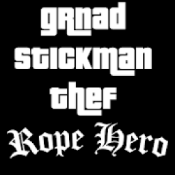 Grand Stickman Theft Rope Hero आइकन