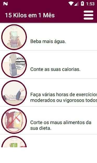 15 Quilos em um Mês screenshot 2
