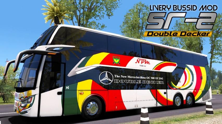 Livery Bussid Mod SR-2 XHD स्क्रीनशॉट 4