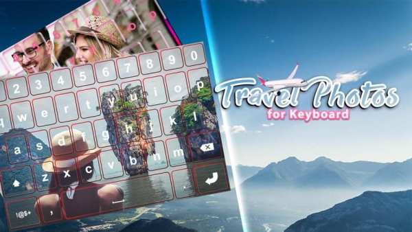 Aplikasi Keyboard Foto Perjalanan screenshot 2