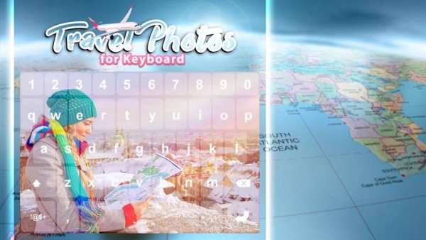 Aplikasi Keyboard Foto Perjalanan screenshot 1